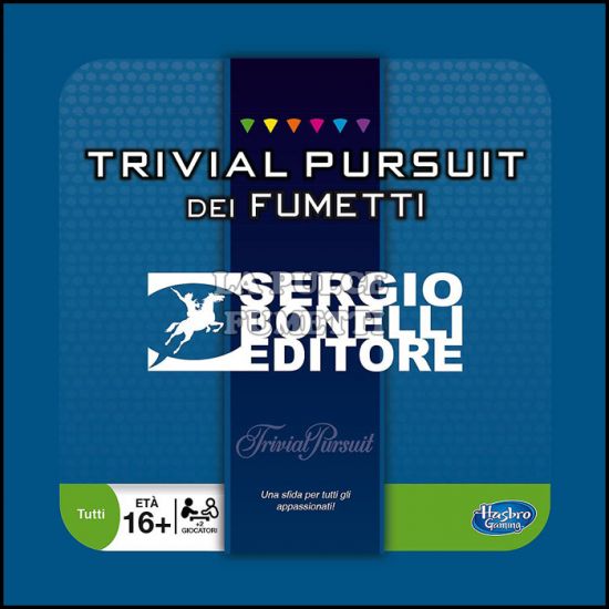 TRIVIAL PURSUIT DEI FUMETTI + SERGIO BONELLI EDITORE LA FABBRICA DEI SOGNI